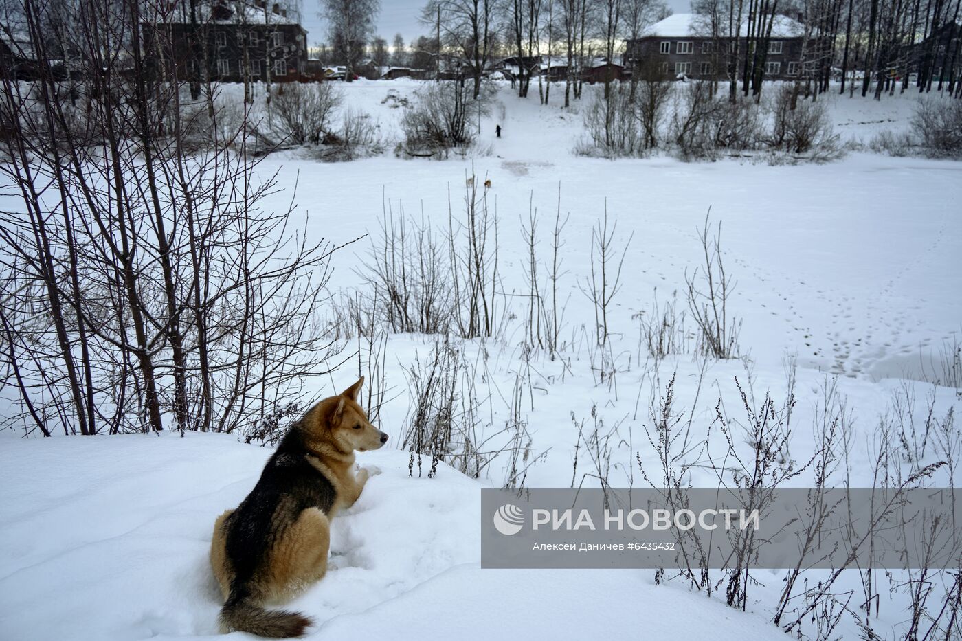 Зима в Карелии