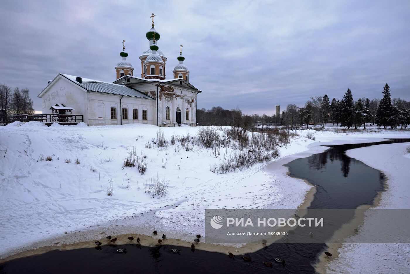 Зима в Карелии