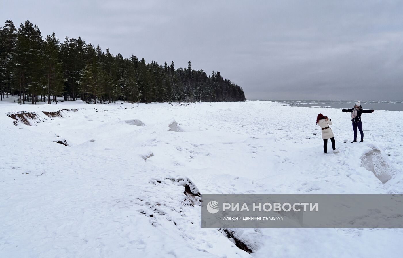 Зима в Карелии