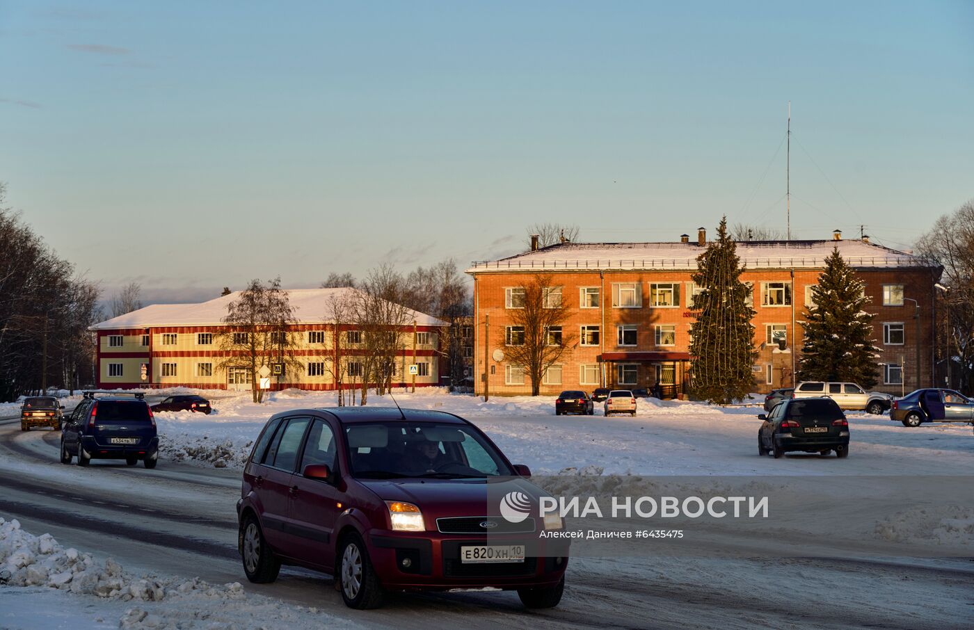 Зима в Карелии