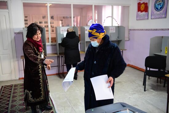 Досрочные выборы президента Киргизии