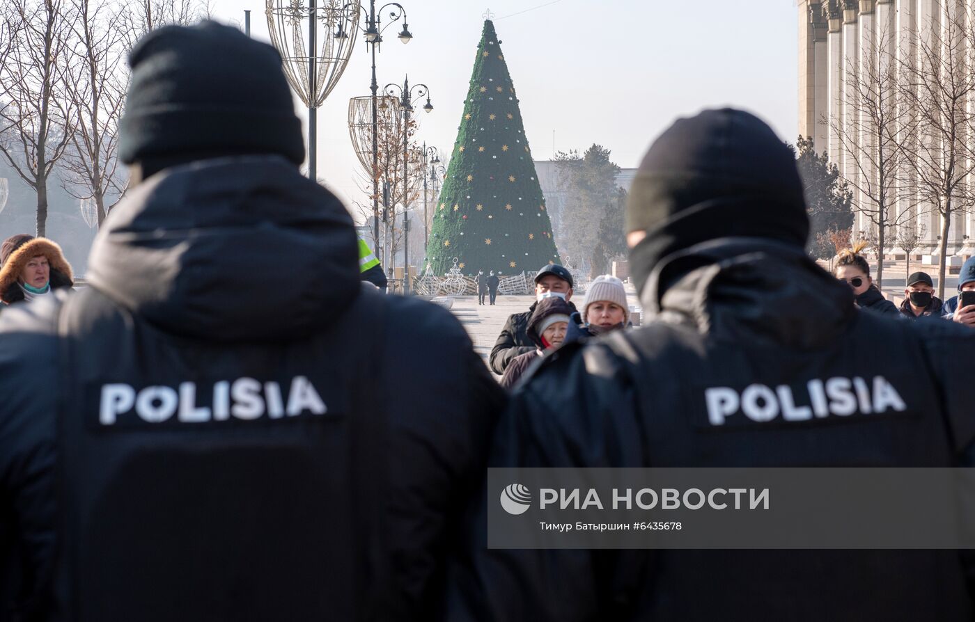 Протесты в Казахстане