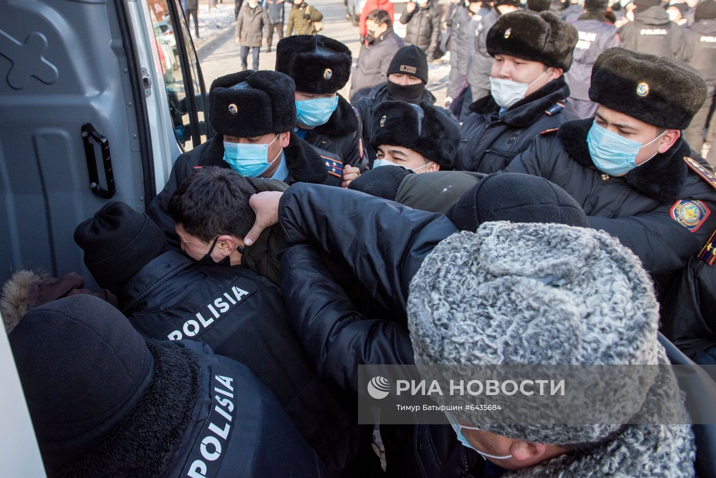 Протесты в Казахстане