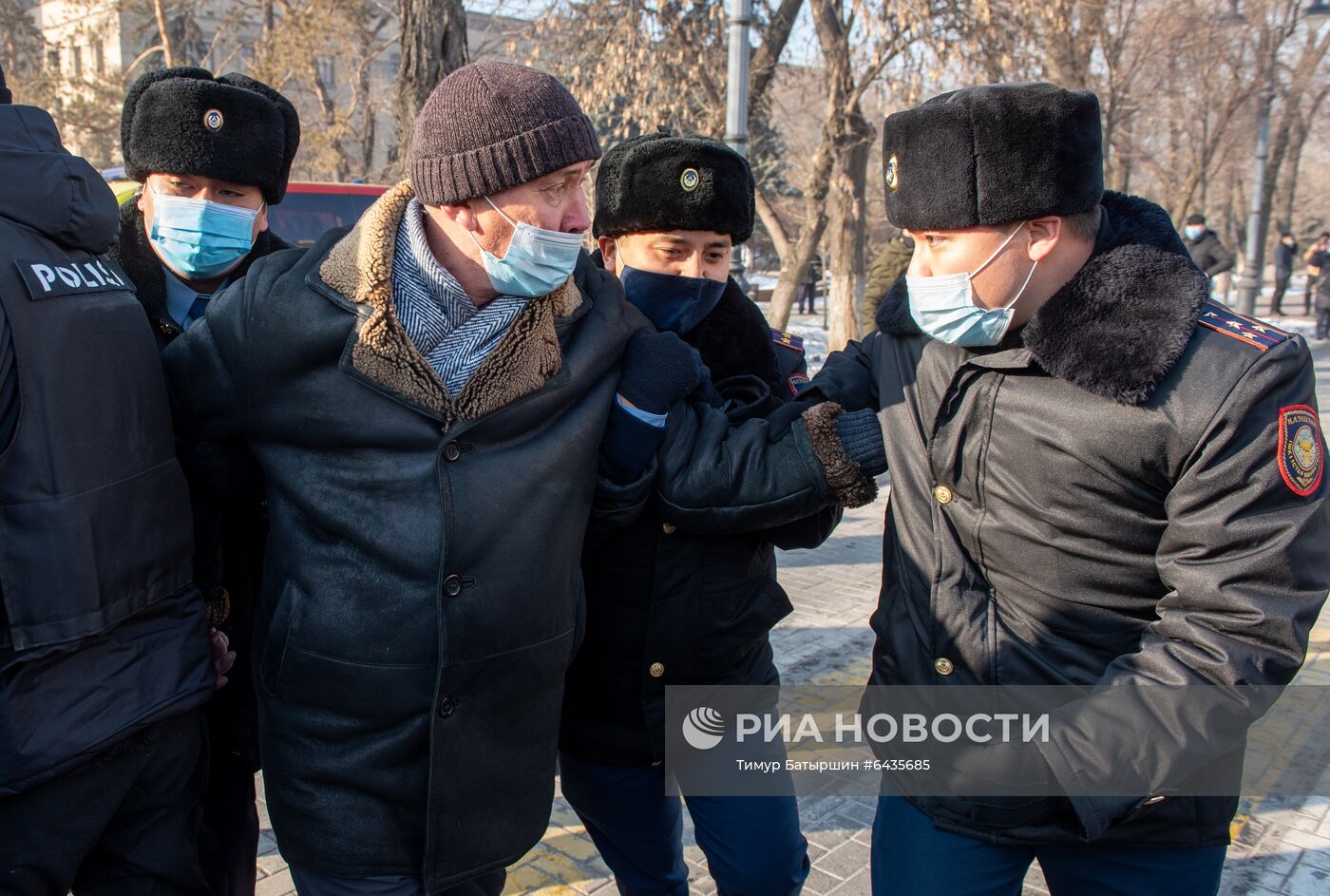 Протесты в Казахстане