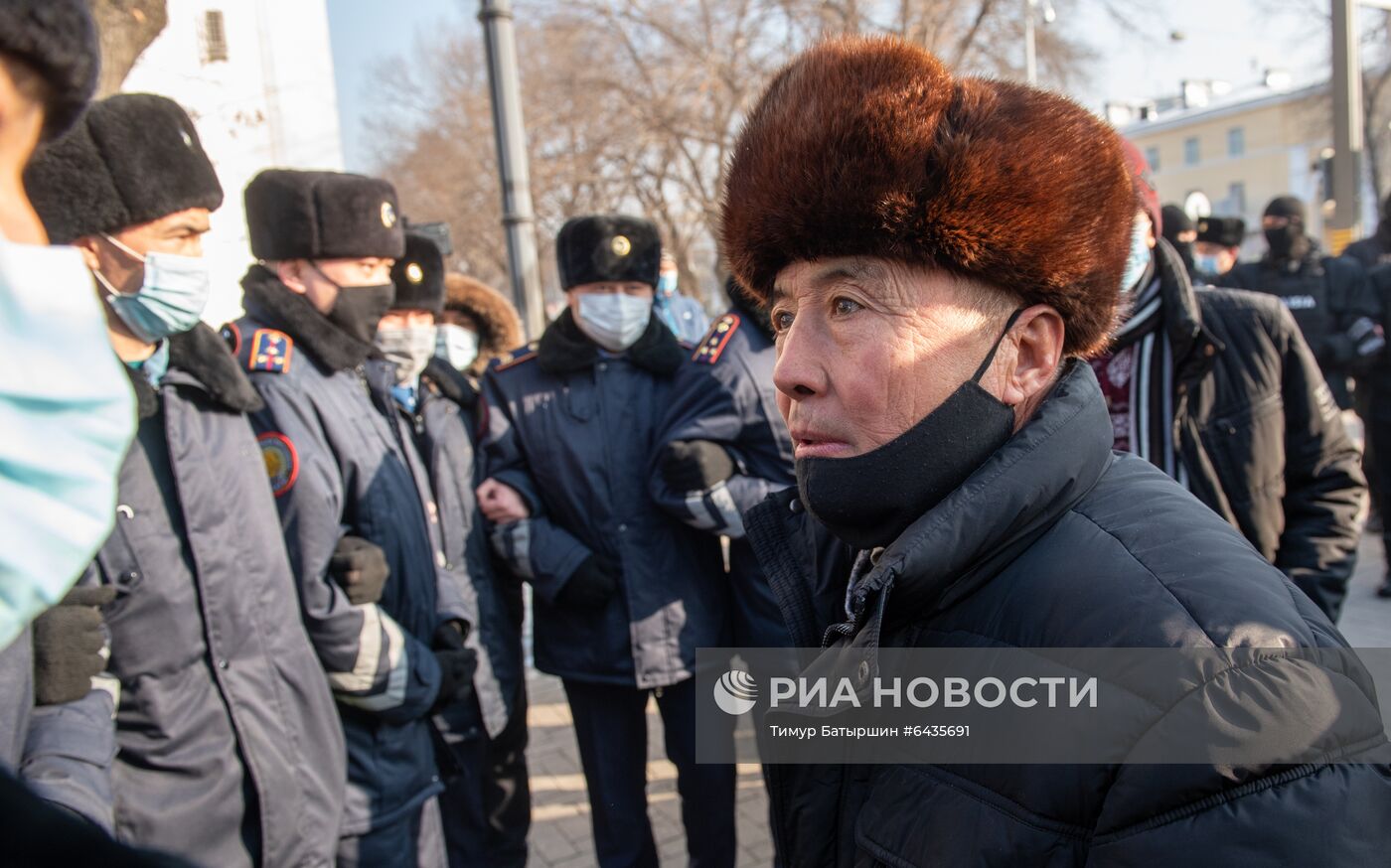 Протесты в Казахстане