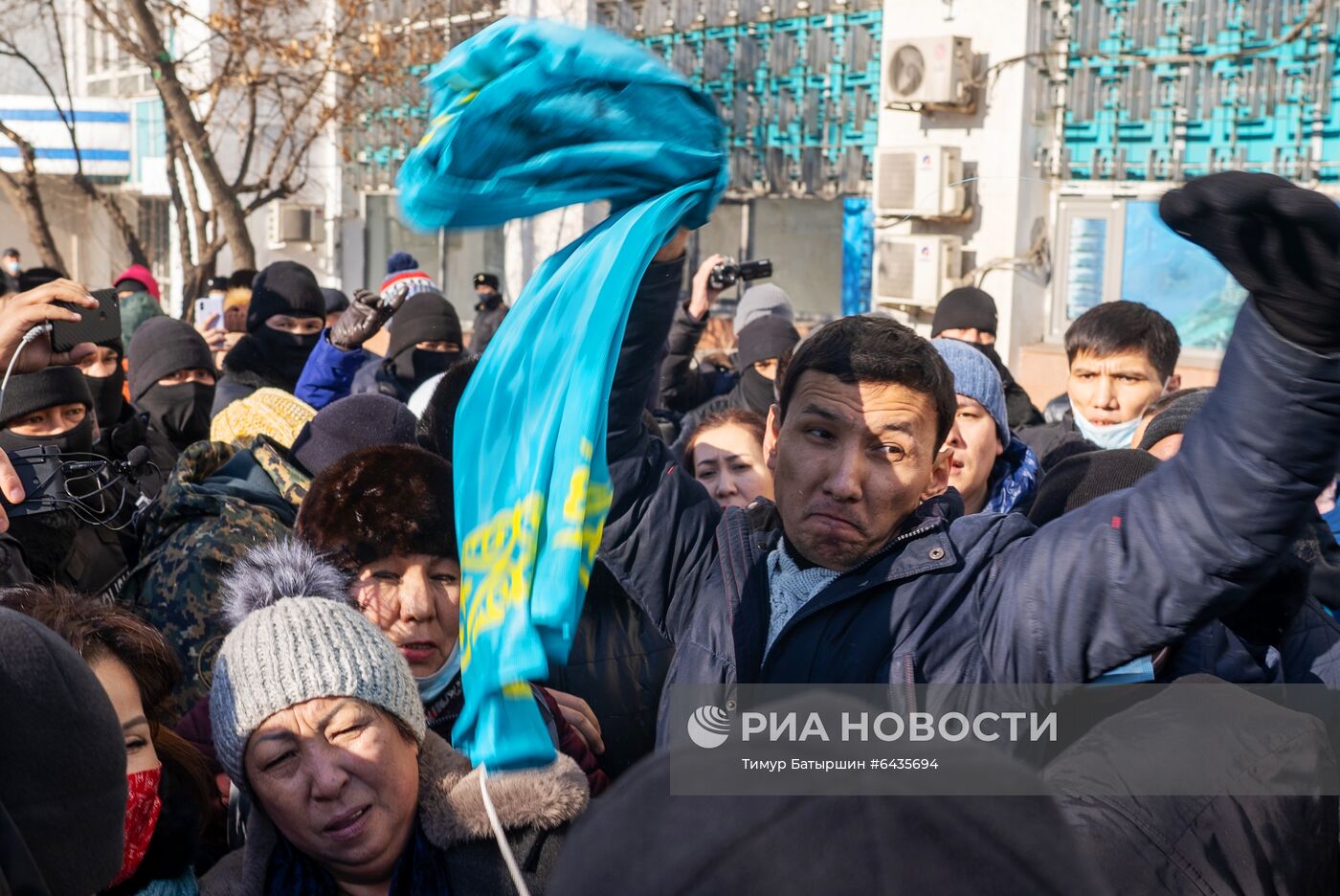 Протесты в Казахстане