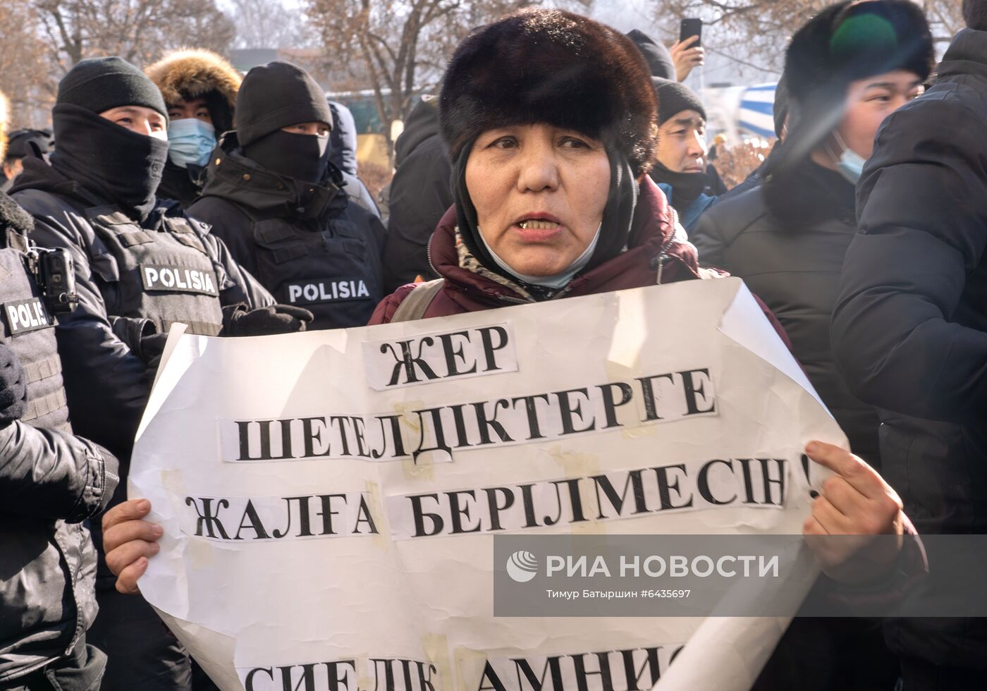 Протесты в Казахстане