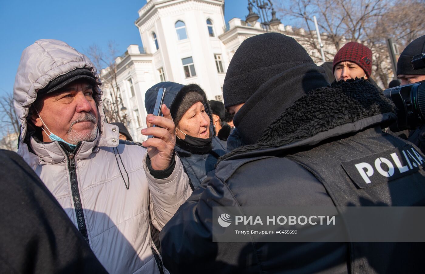 Протесты в Казахстане