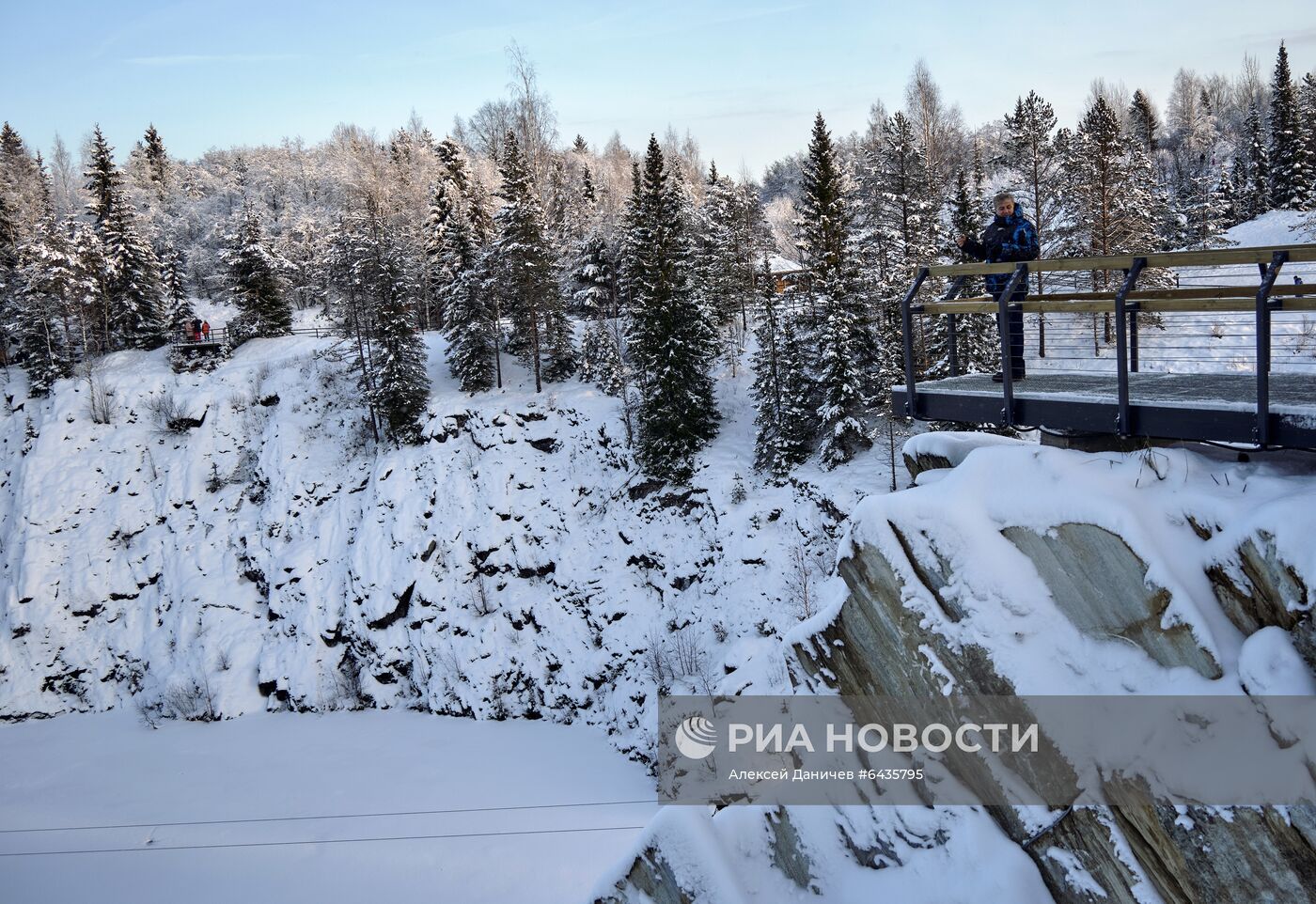 Горный парк "Рускеала" в Карелии