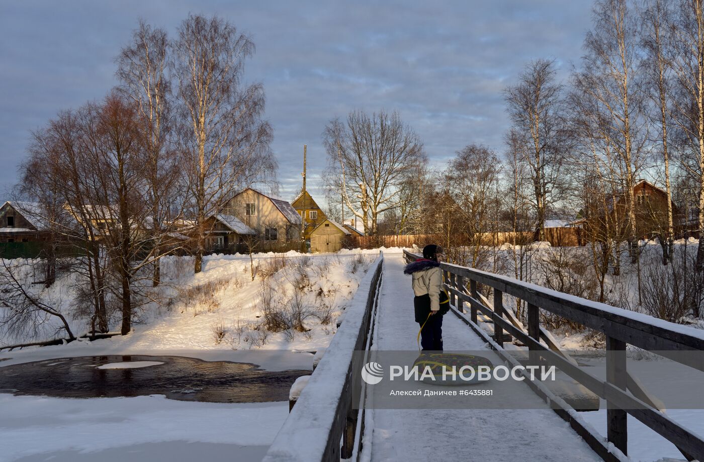 Зима в Карелии