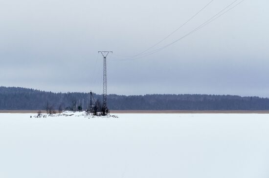 Зима в Карелии