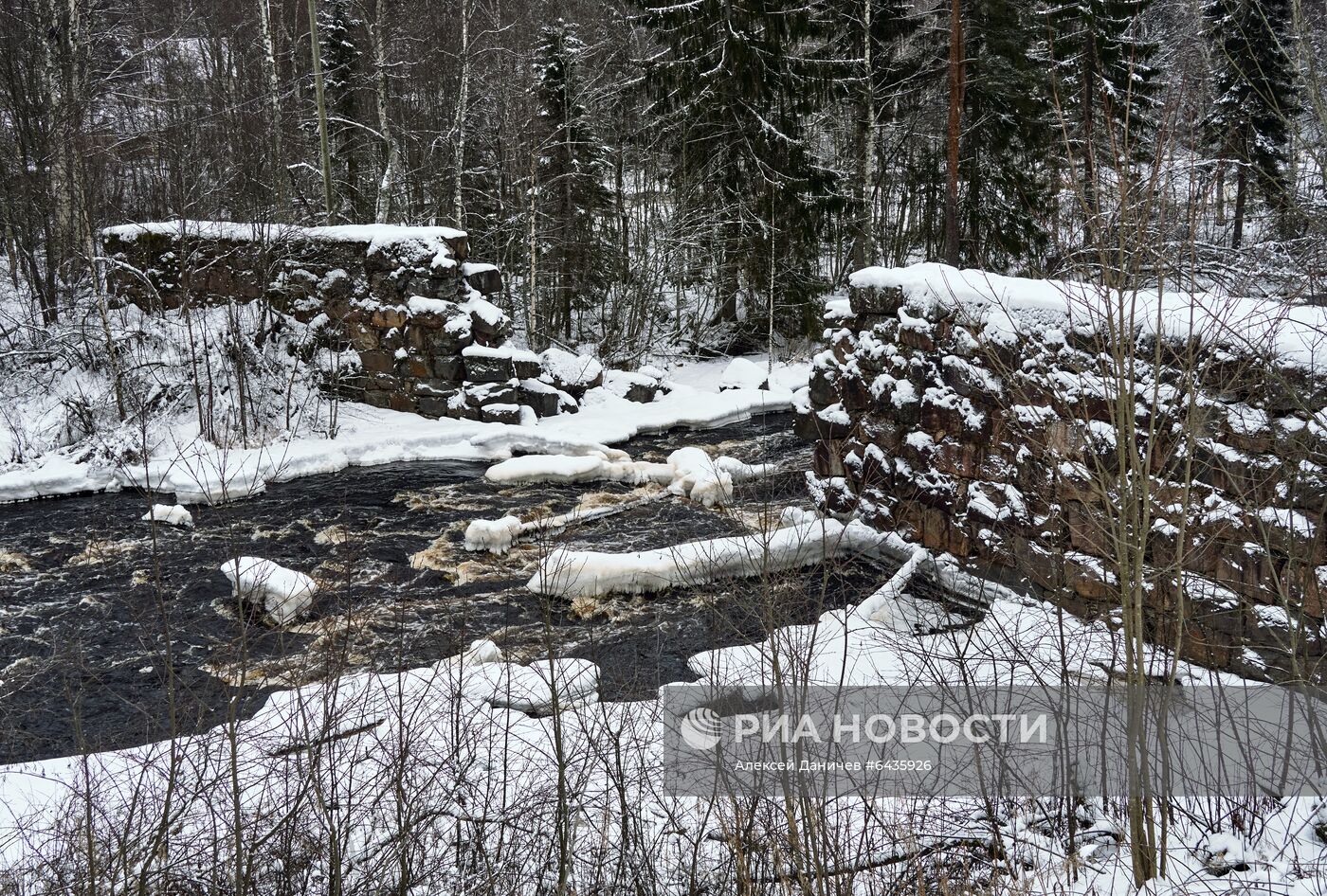 Зима в Карелии