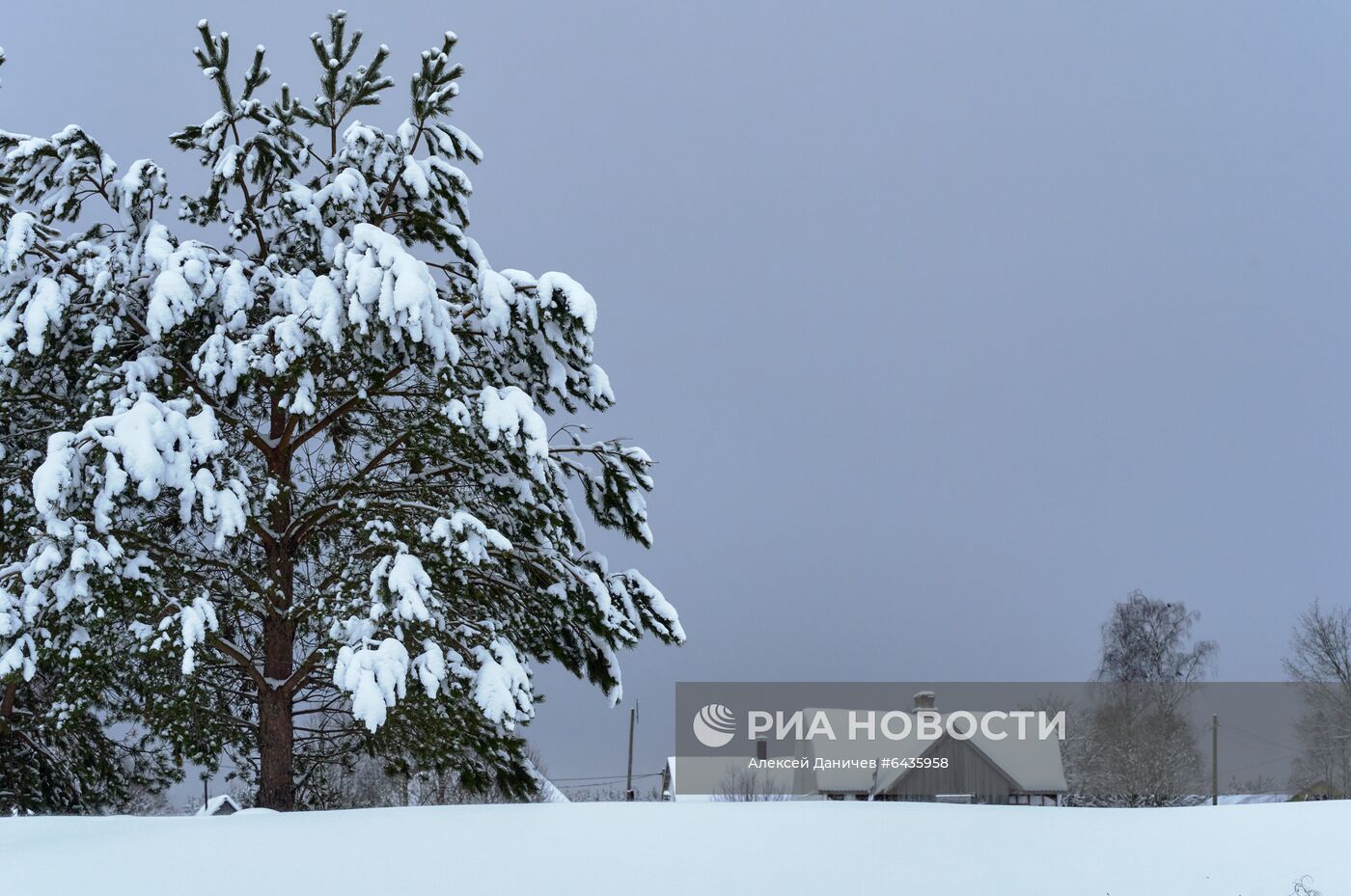 Зима в Карелии