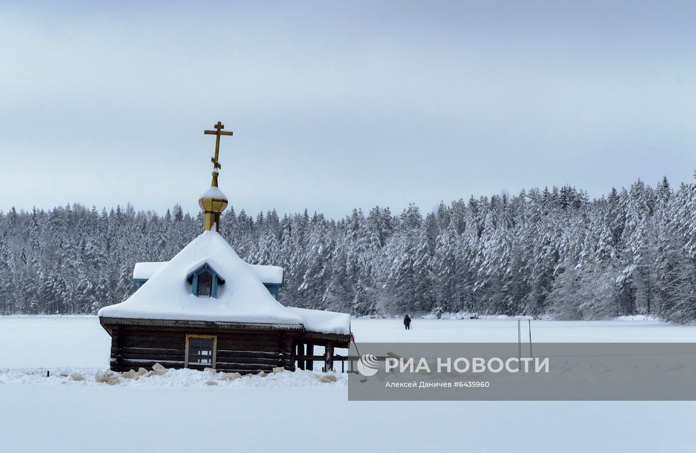 Зима в Карелии