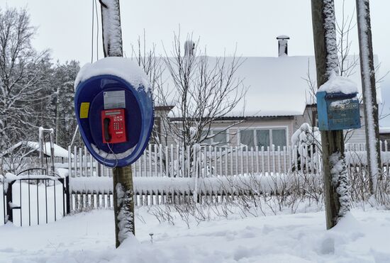 Зима в Карелии