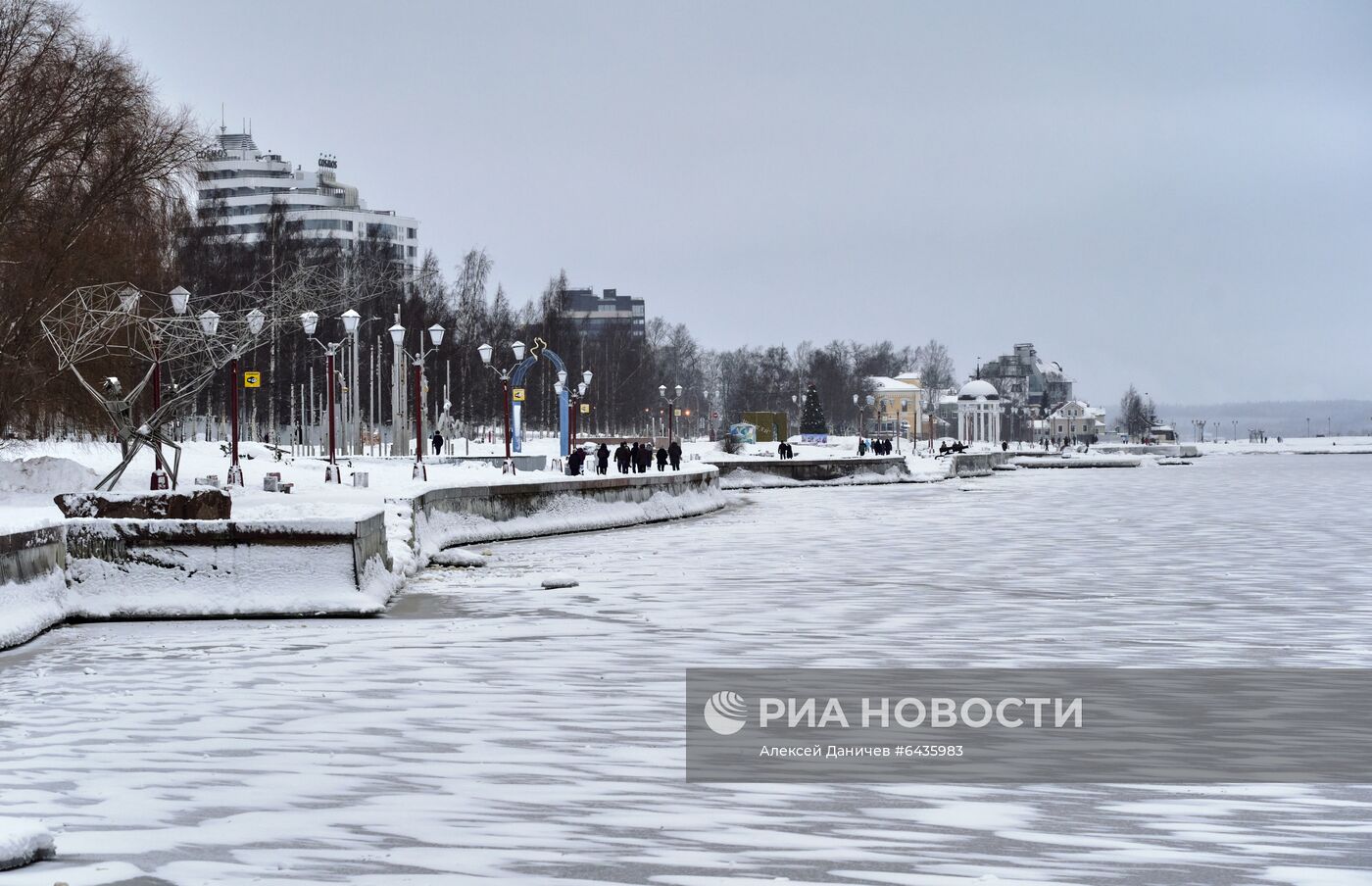 Зима в Карелии