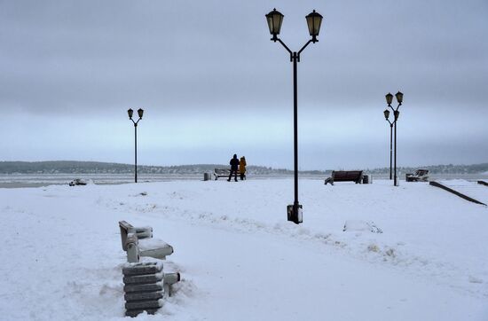 Зима в Карелии