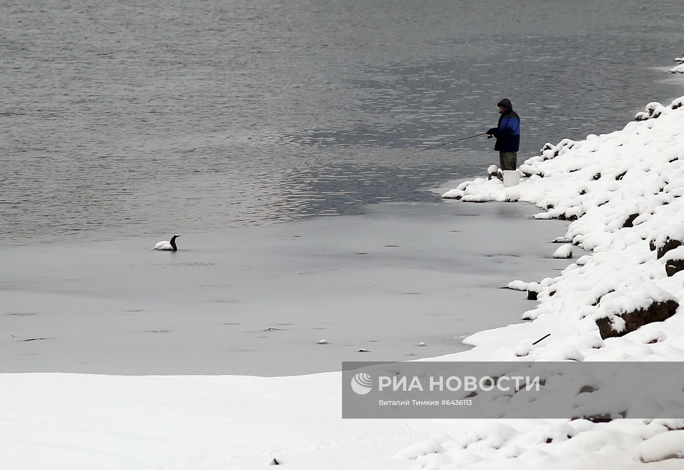 Последствия снегопада в Краснодарском крае