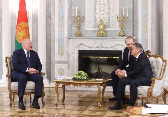 Визит главы Международной федерации хоккея Р. Фазеля в Минск