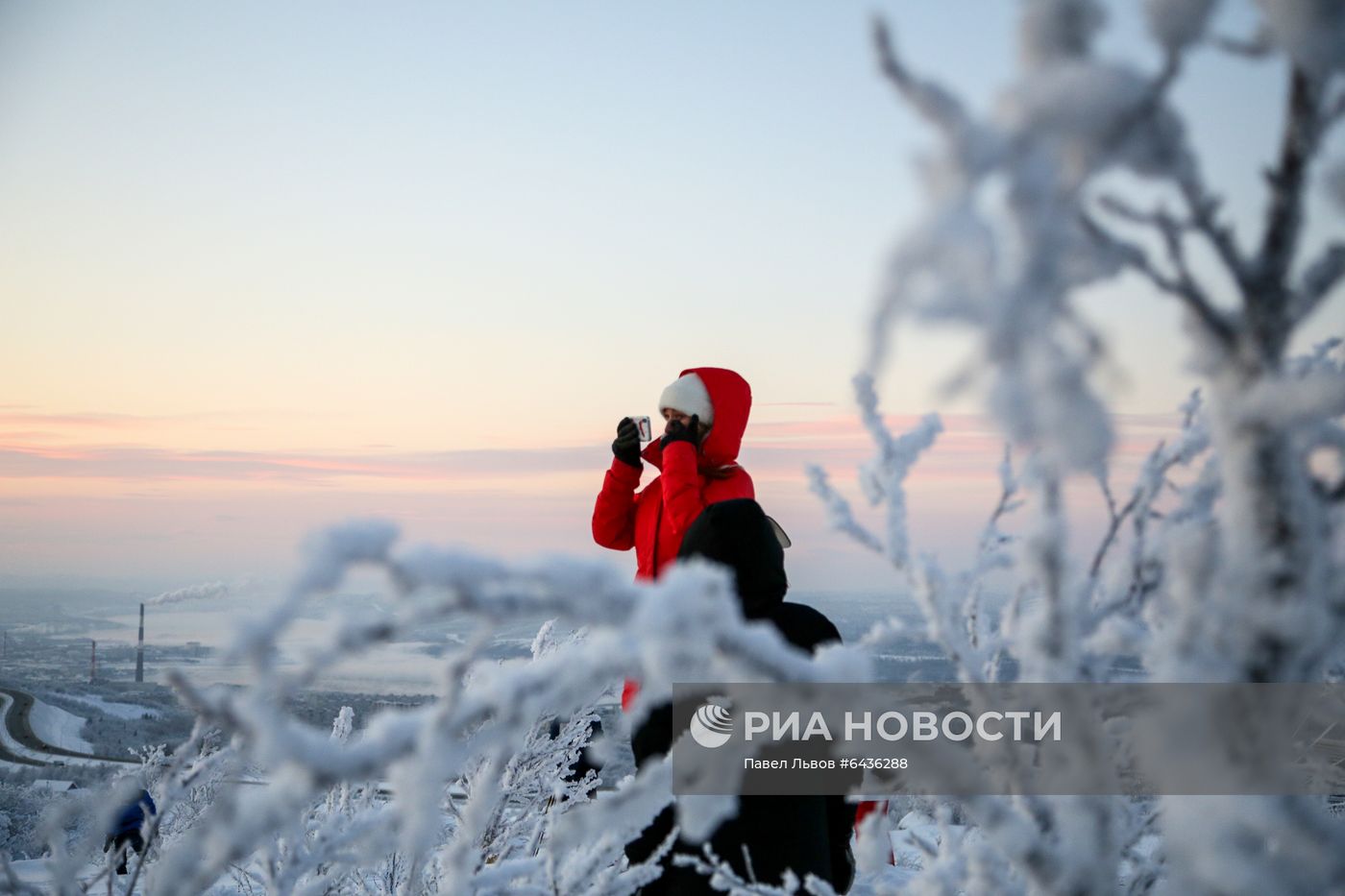 Встреча солнца в Мурманске