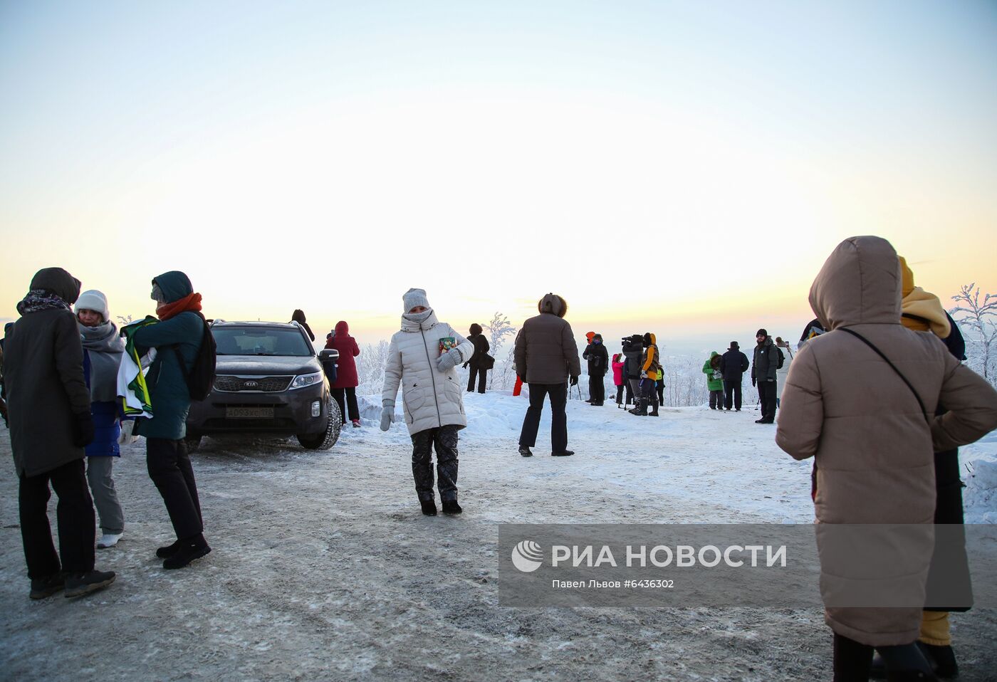 Встреча солнца в Мурманске