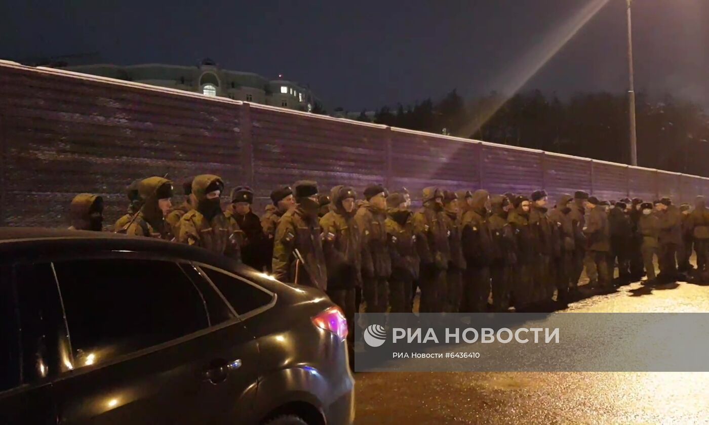 ДТП с военными автобусами в Подмосковье