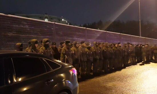 ДТП с военными автобусами в Подмосковье