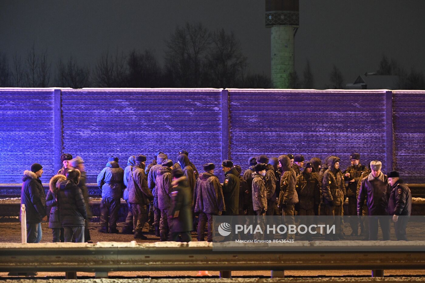 ДТП с военными автобусами в Подмосковье