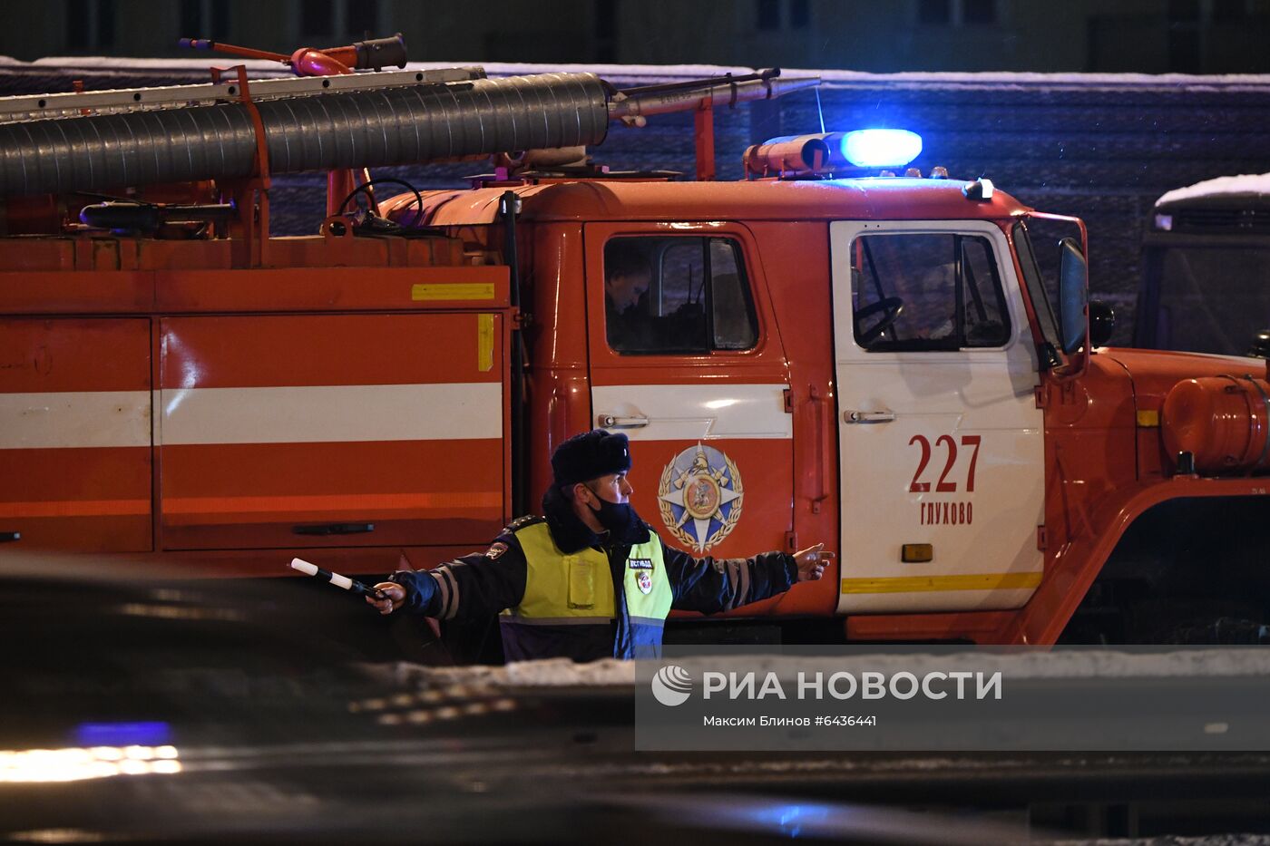 ДТП с военными автобусами в Подмосковье