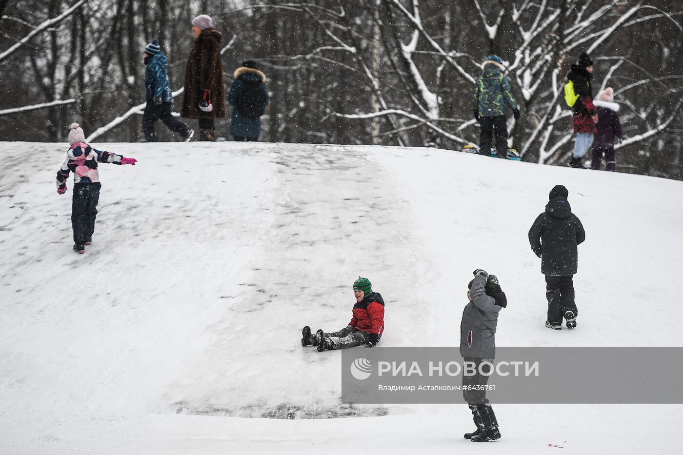 Зима в Москве