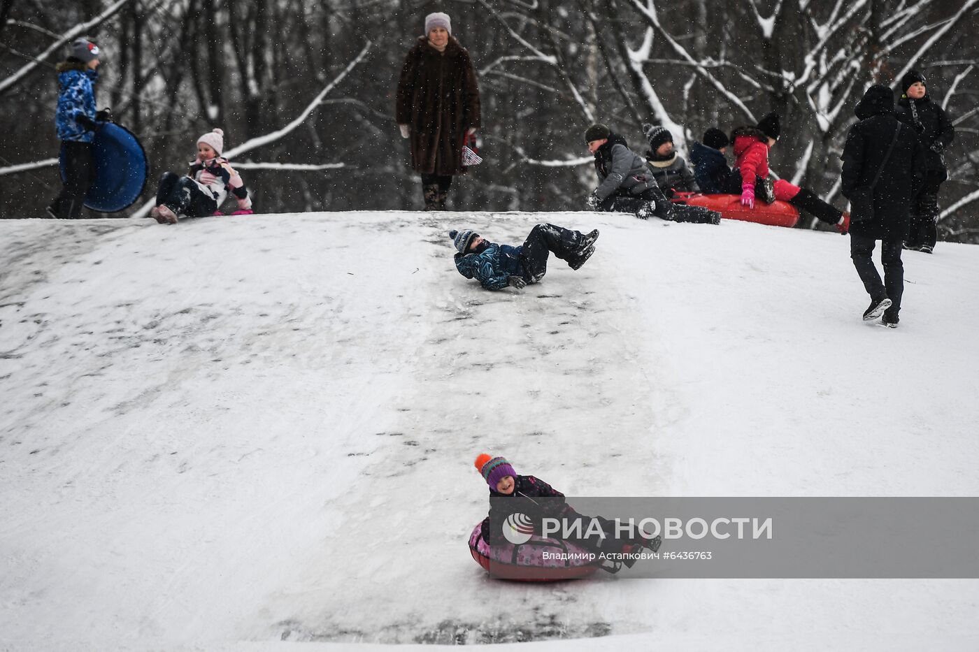 Зима в Москве