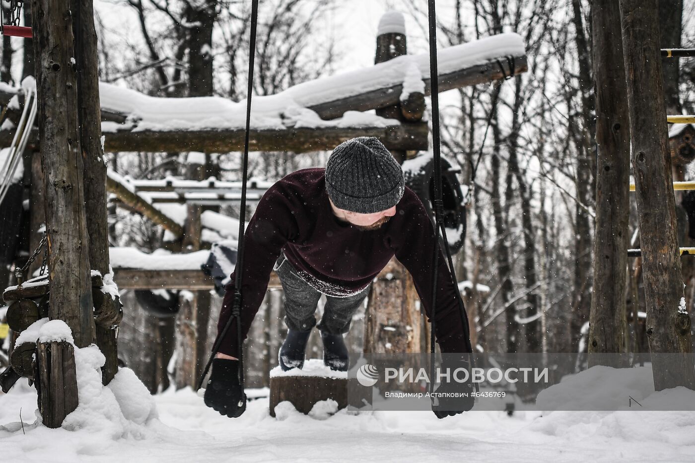 Зима в Москве