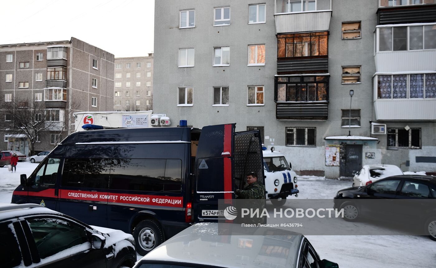 Пожар в жилом доме в Екатеринбурге | РИА Новости Медиабанк