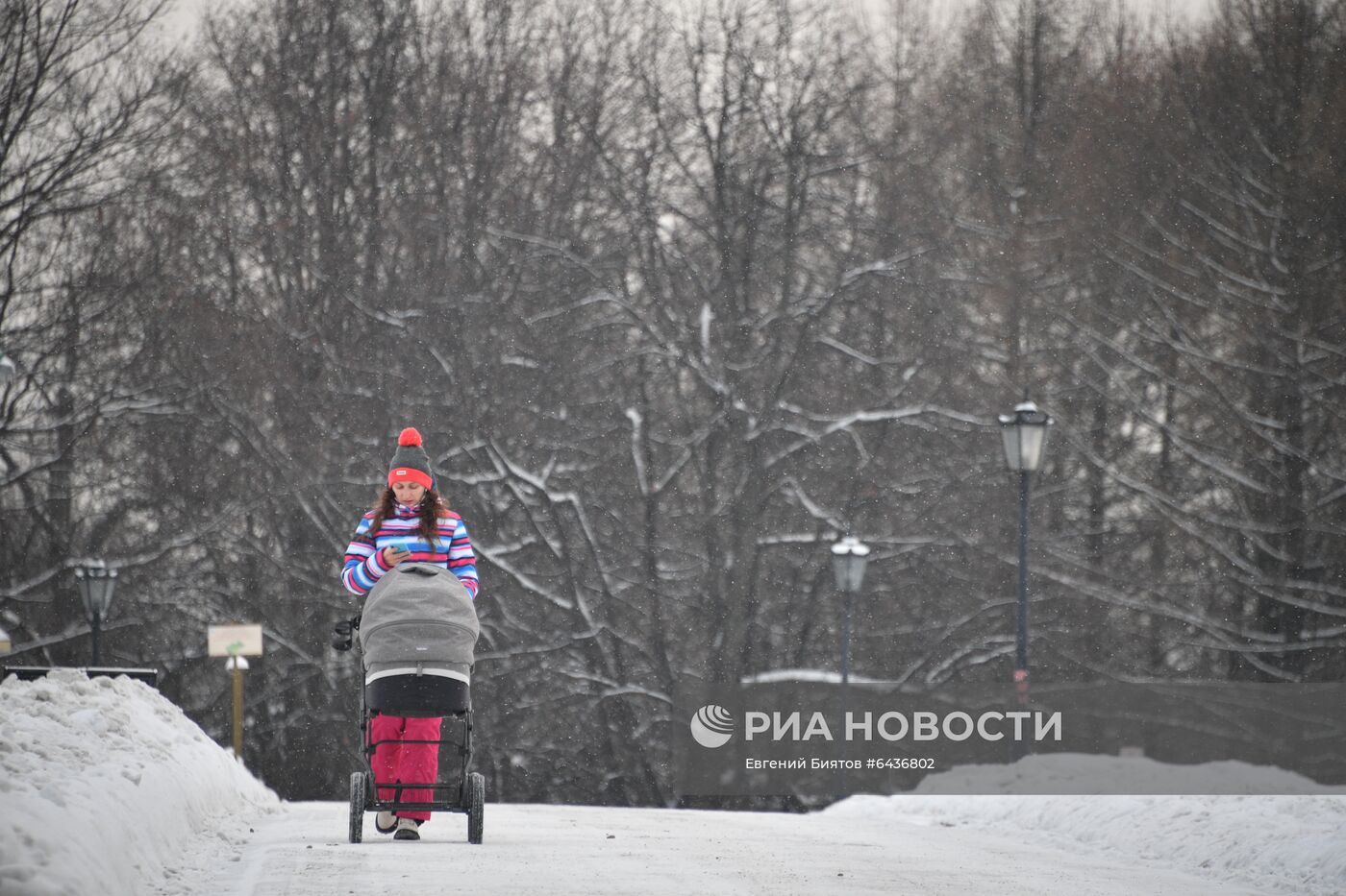 Зима в Москве