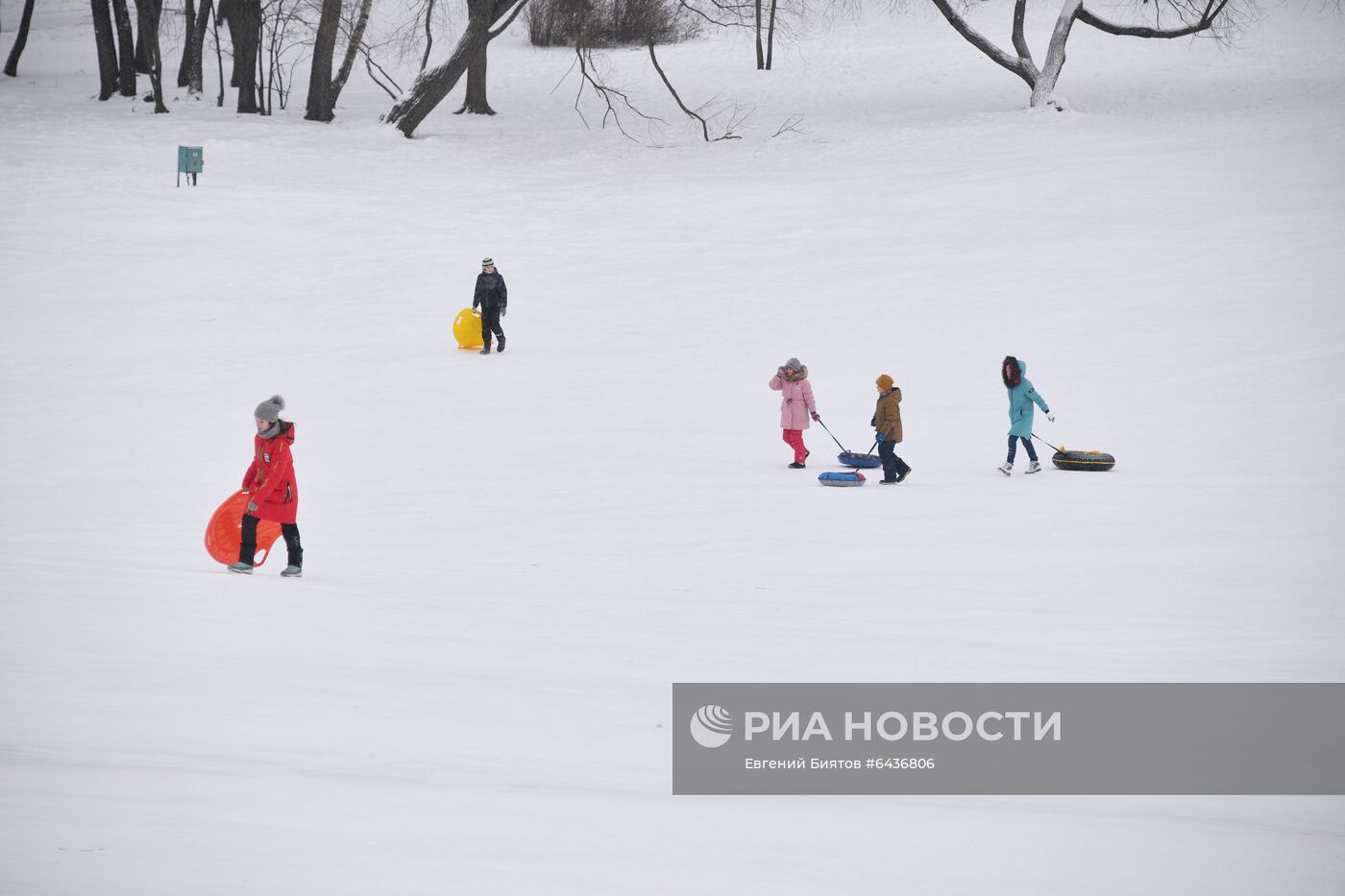 Зима в Москве