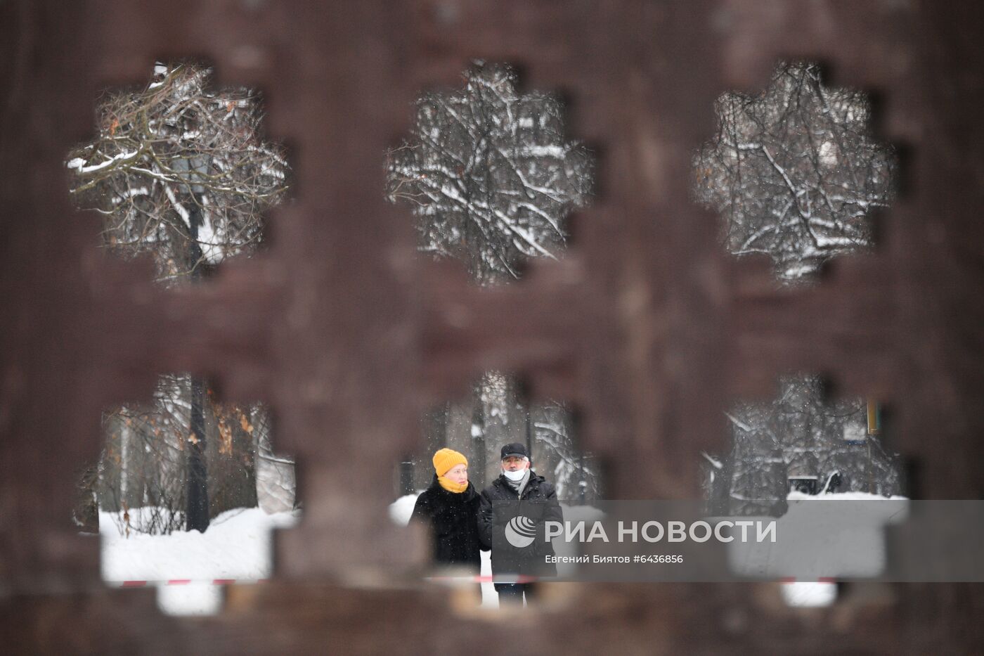 Зима в Москве