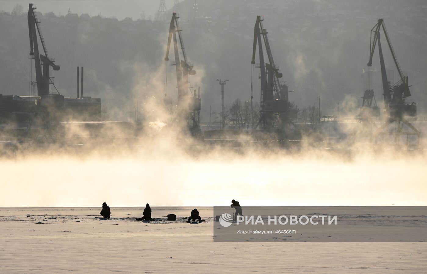 Морозы в Красноярске