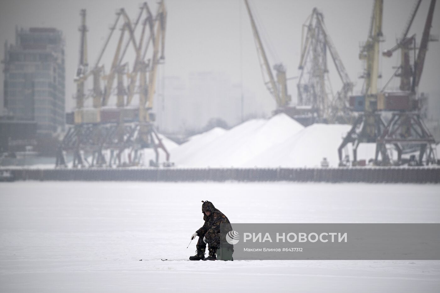 Зима в Москве