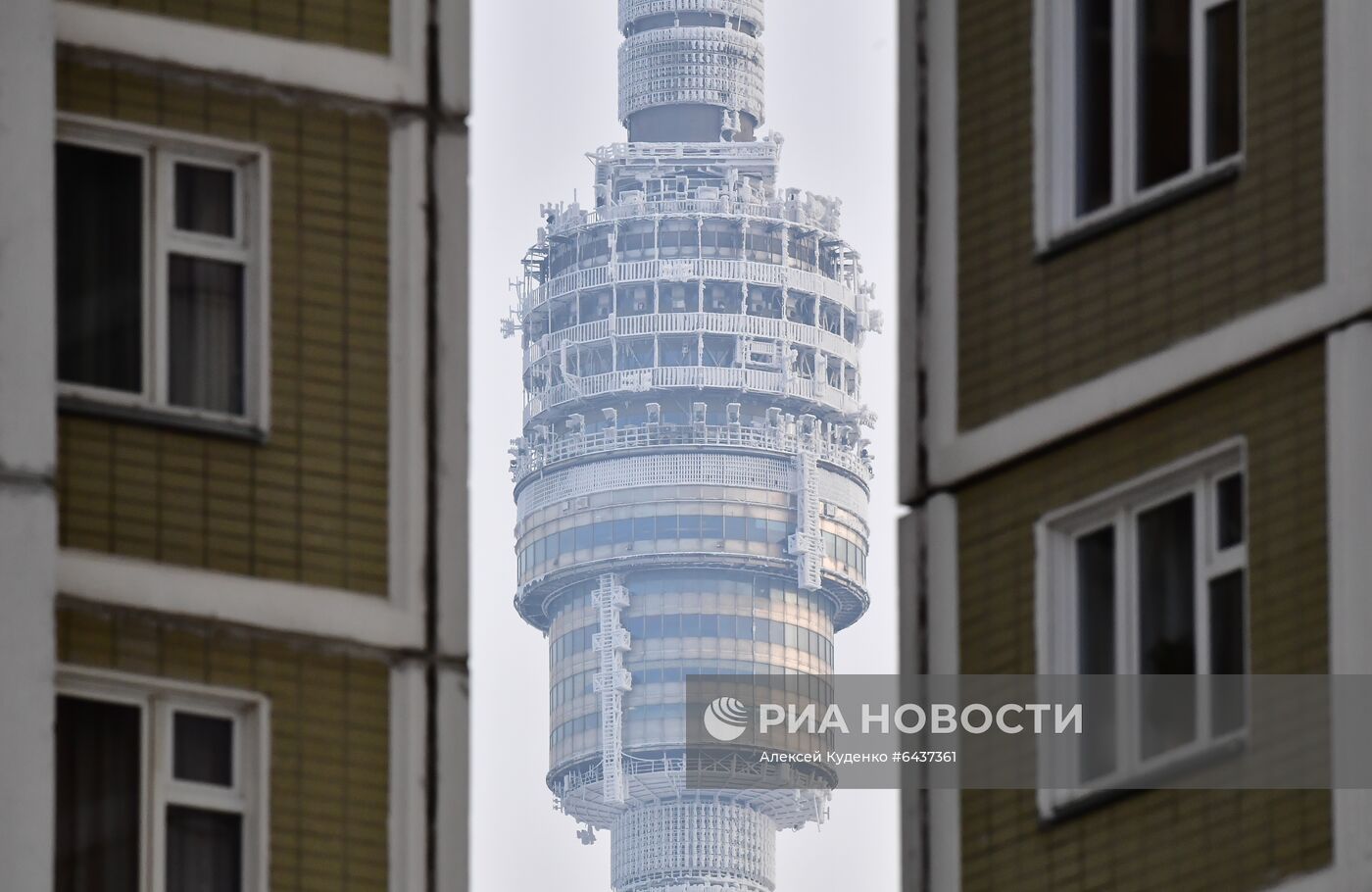 Останкинская телебашня в Москве