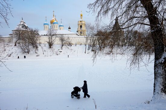 Зима в Москве