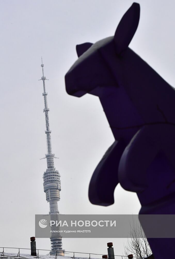 Останкинская телебашня в Москве