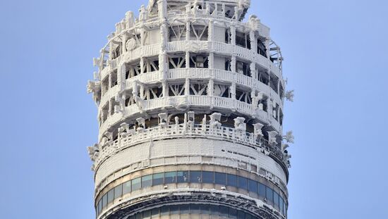 Останкинская телебашня в Москве