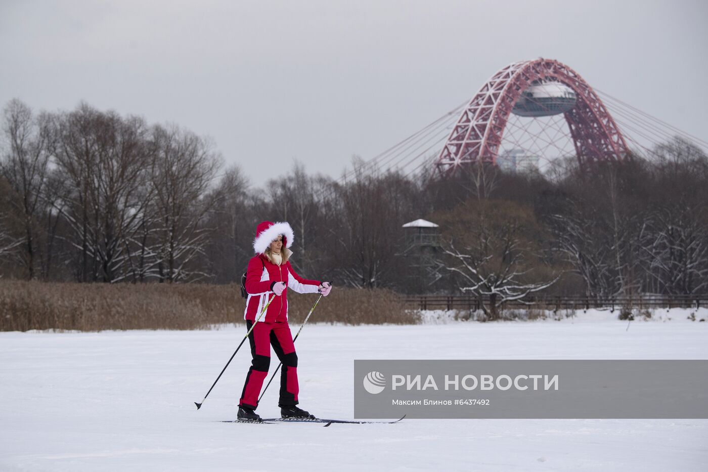 Зима в городах России