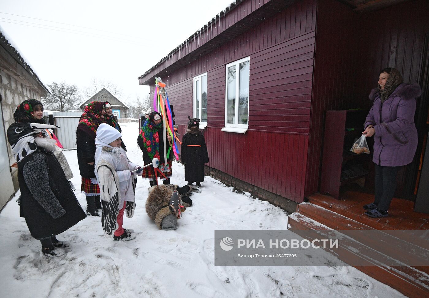 Праздник Щедрый вечер в Белоруссии