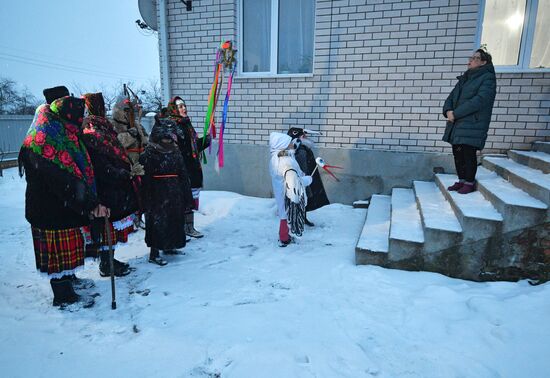 Праздник Щедрый вечер в Белоруссии