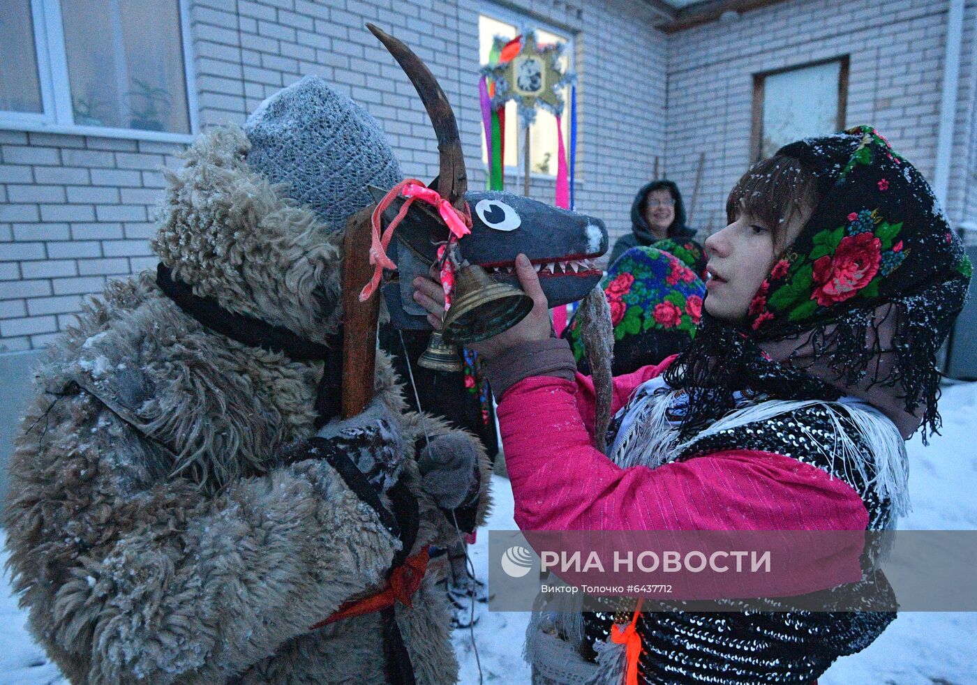 Праздник Щедрый вечер в Белоруссии