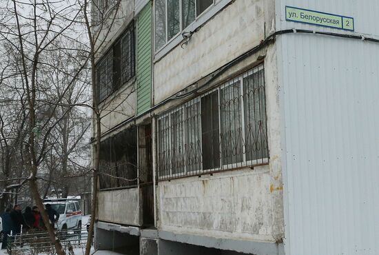 Пять человек погибли при пожаре в жилом доме в Хабаровске