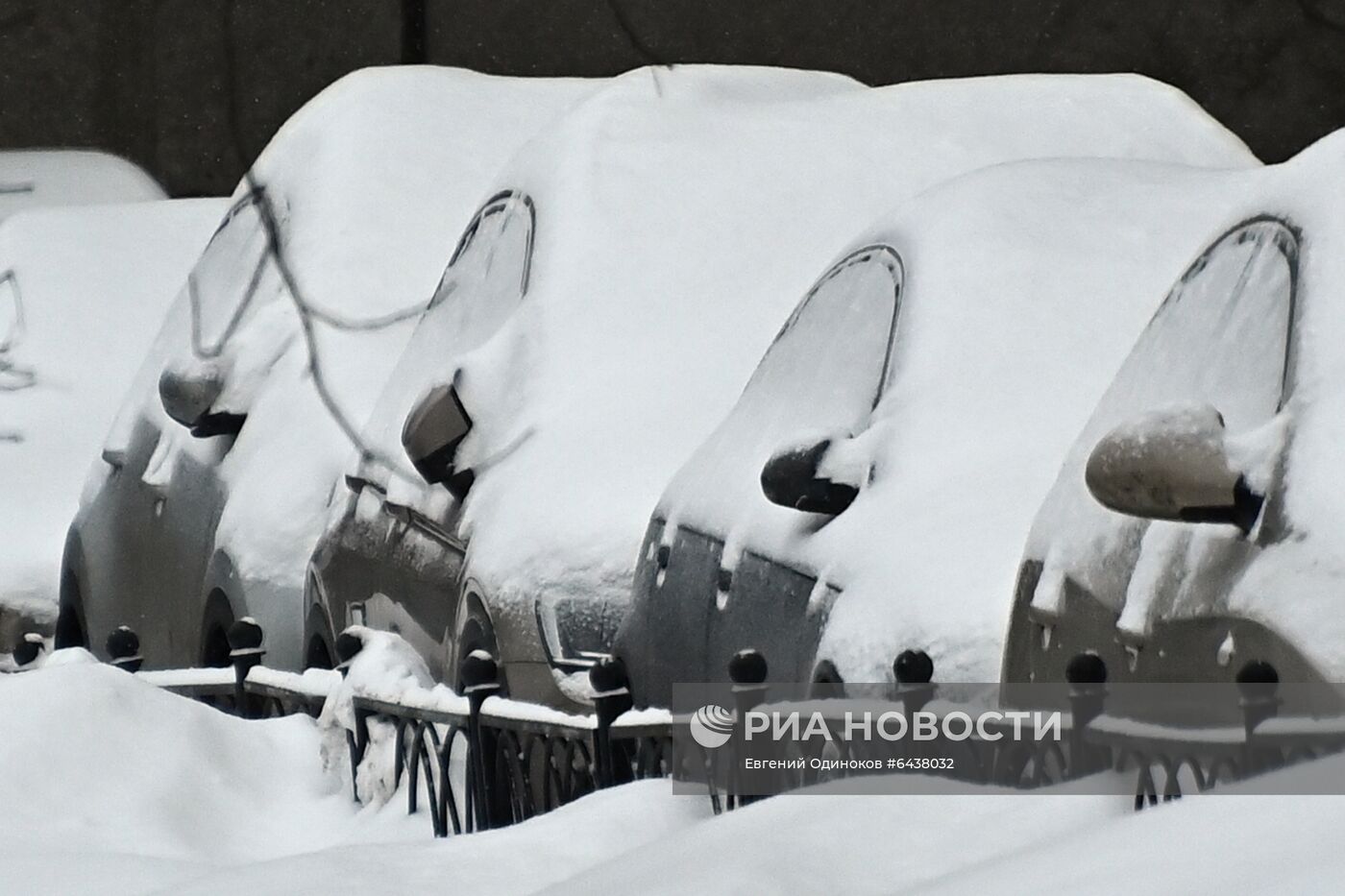 Снегопад в Москве