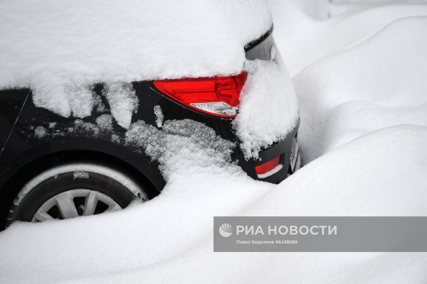 Снегопад в Москве