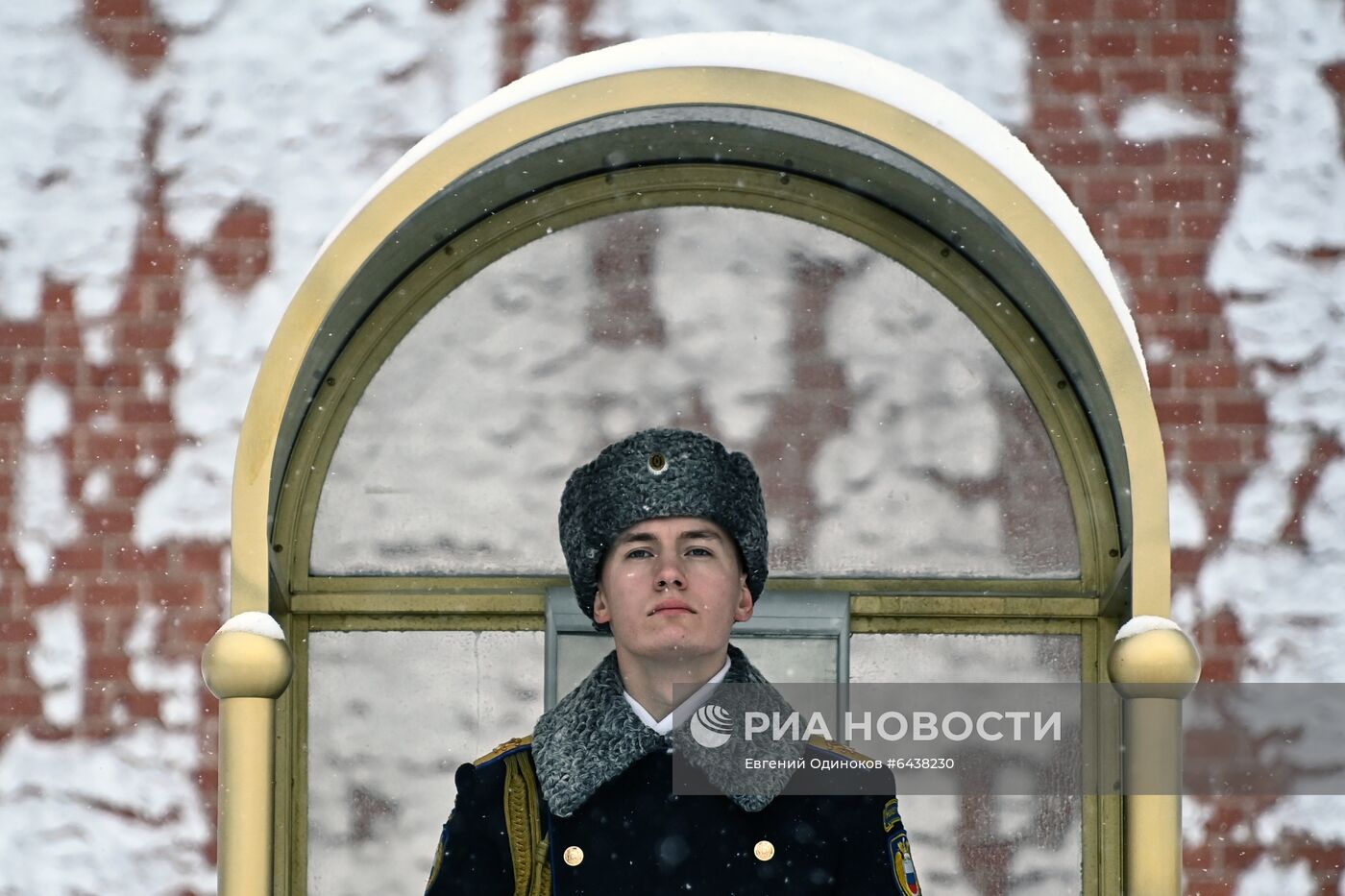 Снегопад в Москве